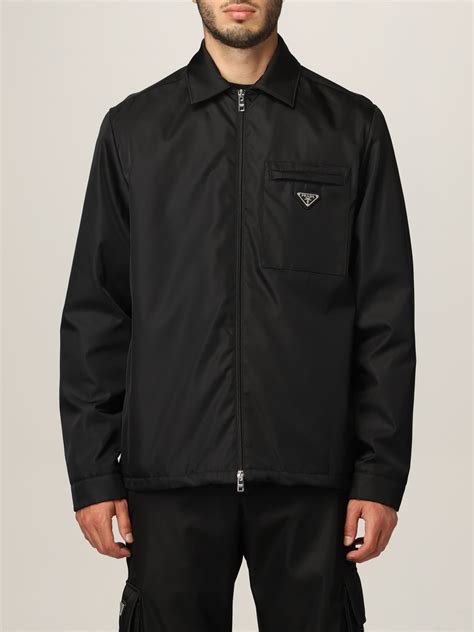 prada men's coat|Prada outerwear men.